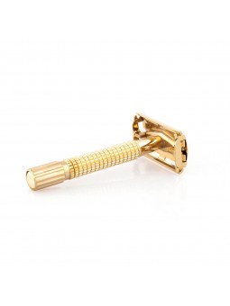 Epsilon Double Edge Butterfly Safety Razor Gold