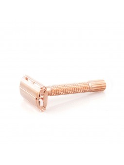 Epsilon Double Edge Butterfly Safety Razor Rose Gold