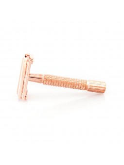 Epsilon Double Edge Butterfly Safety Razor Rose Gold