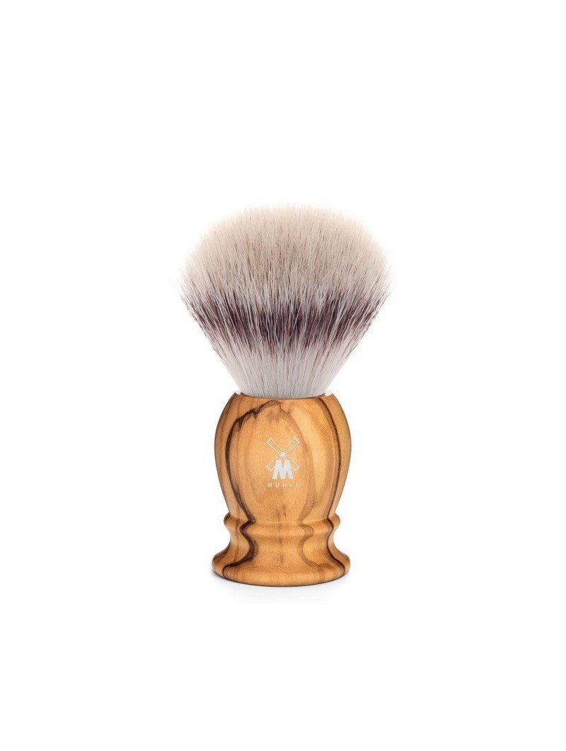 Mühle Shaving Brush Silvertip Fibre Olive Wood Resin S Size