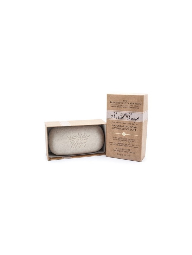 Saponificio Varesino Scrub Coconut Soap 300g