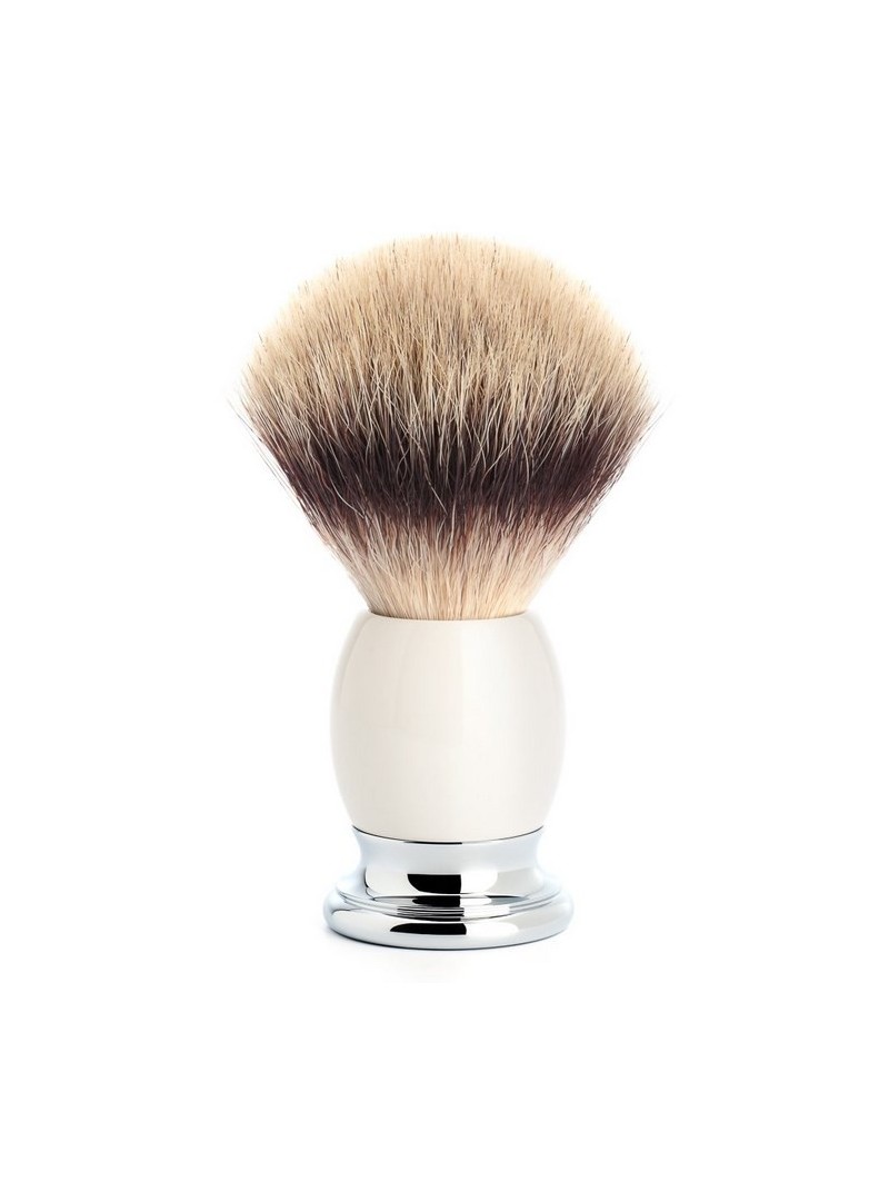 SOPHIST - Silvertip Fibre, Porcelain, Shaving Brush from MÜHLE