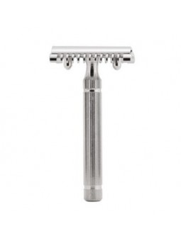 Fatip Double Edge Safety Razor Open Comb Chrome Piccolo