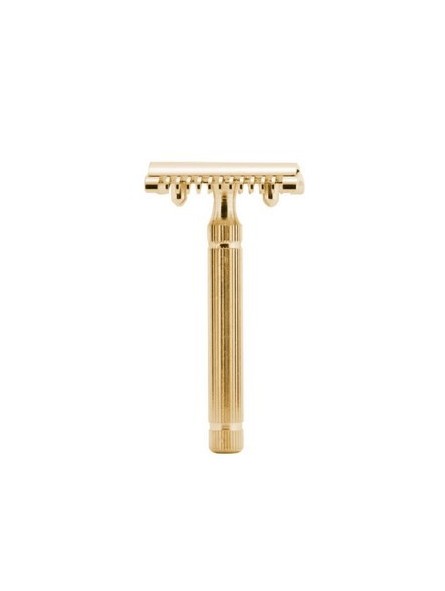 Fatip Double Edge Safety Razor Open Comb Gold Piccolo