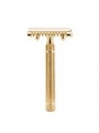 Fatip Double Edge Safety Razor Open Comb Gold Piccolo