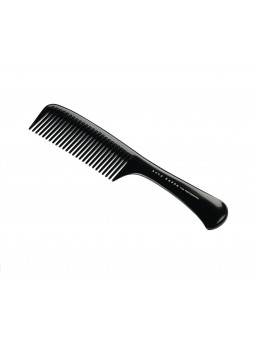 Acca Kappa Black Comb with Handle medium teeth 22,5cm