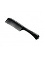 Acca Kappa Black Comb with Handle medium teeth 22,5cm