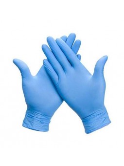 Guantes Azules Nitrilo Talla M 100und