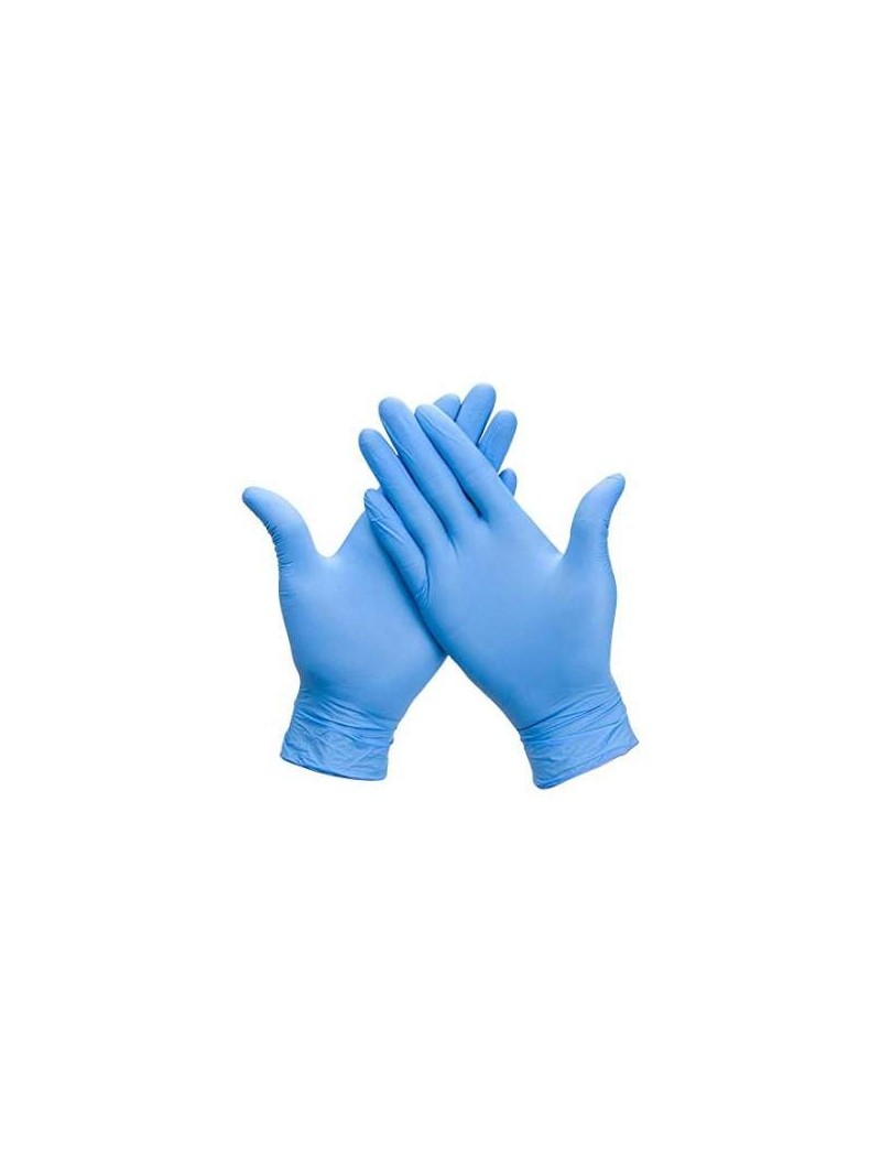 Nitrile Blue Gloves for Hairdressers's x 100 pcs Size L