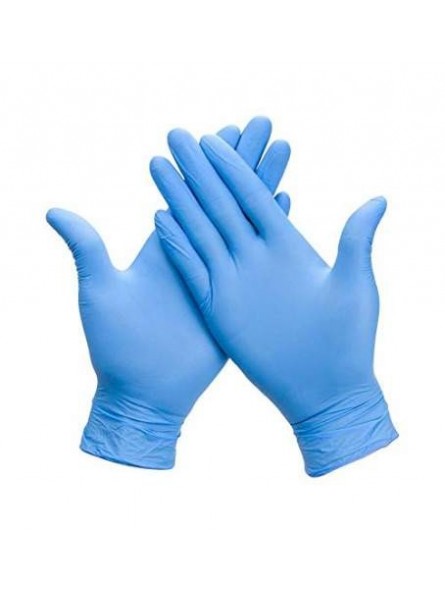 Nitrile Blue Gloves for Hairdressers's x 100 pcs Size L