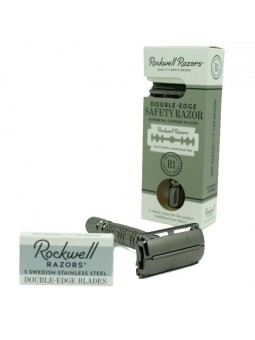 Maquinilla de Afeitar R1 Rookie Gun Metal Rockwell