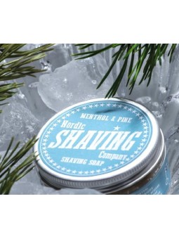 Jabón de Afeitar Methol & Pine Nordic Shaving Soaps 80g