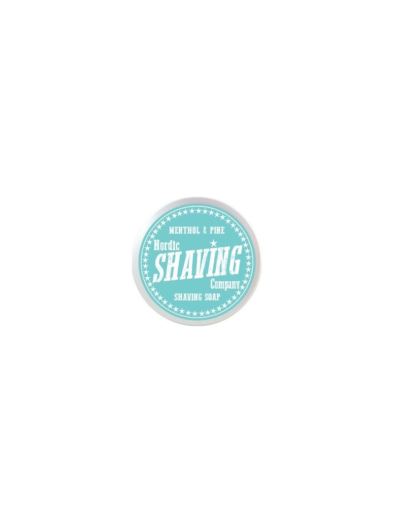 Jabón de Afeitar Methol & Pine Nordic Shaving Soaps 80g