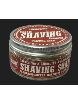 Nordic Shaving Soaps Sandalwood Shaving Soap 80g