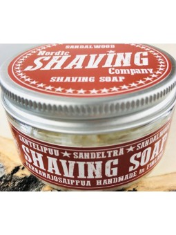 Jabón de Afeitar Sándalo Nordic Shaving Soaps 80g