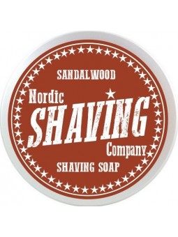 Jabón de Afeitar Sándalo Nordic Shaving Soaps 80g