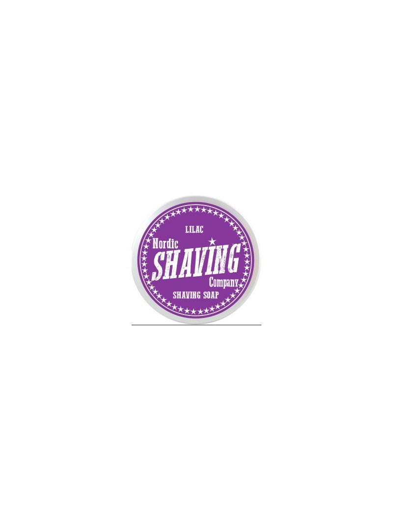 Nordic Shaving Soaps Lilac Shaving Soap 80g