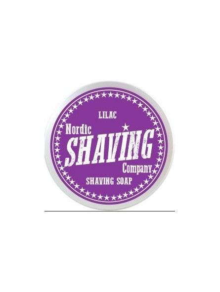 Nordic Shaving Soaps Lilac Shaving Soap 80g