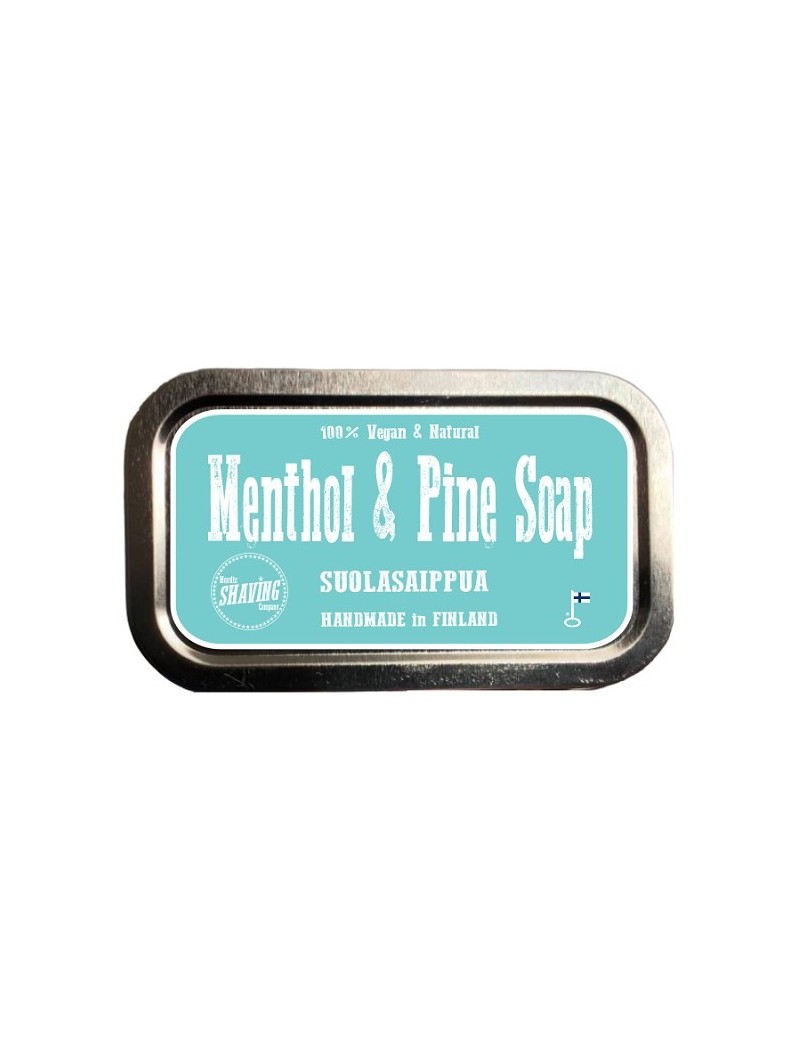 Nordic Shaving Methol & Pine Soap 80g