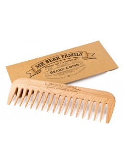 Peine Barba de Madera Mr Beard Family