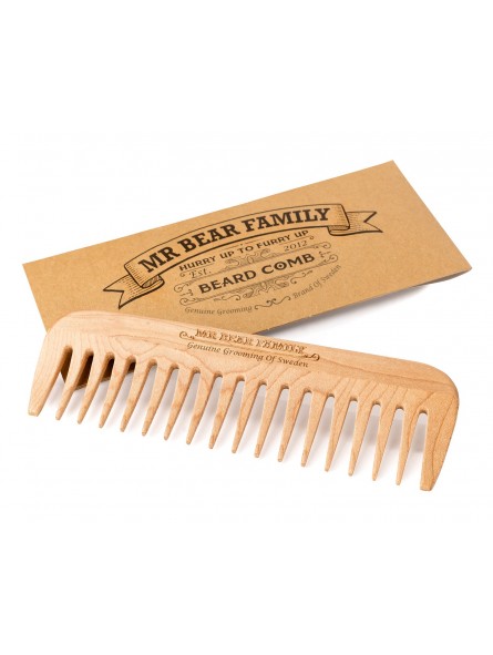 Mr Beard Family Wood Beard Comb