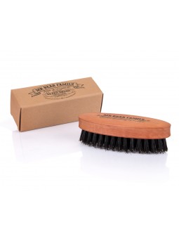 Mr Bear Family Travel Beard Brush Natural Bristles