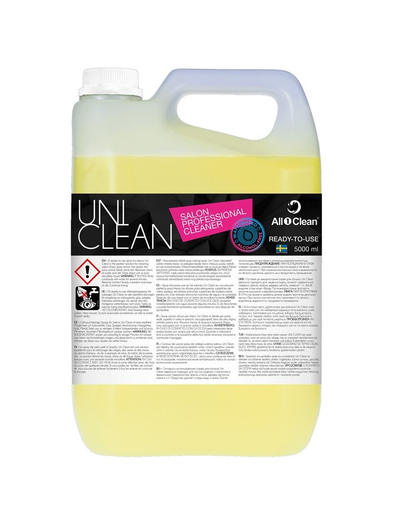 Recarga Spray Limpiador Salones Uniclean Disicide 5L