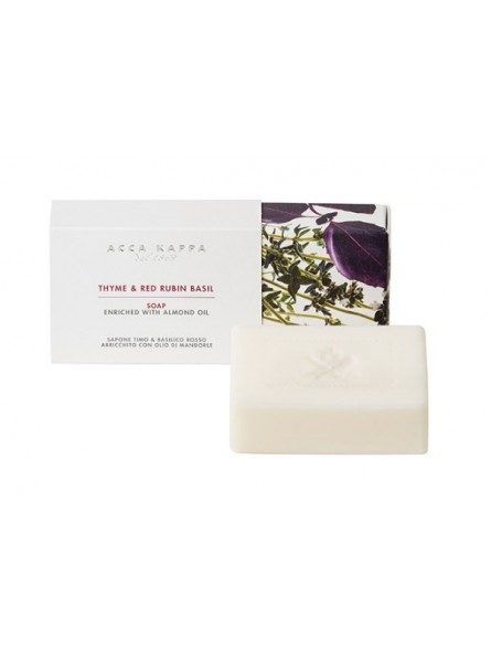 Acca Kappa Thyme & Red Rubin Basil Bath Soap 100gr