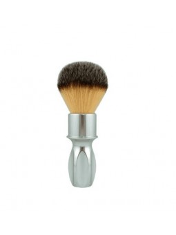 RazoRock 400 Original Plissoft Synthetic Shaving Brush Silver Handle