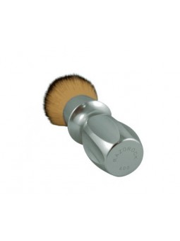 RazoRock 400 Original Plissoft Synthetic Shaving Brush Silver Handle