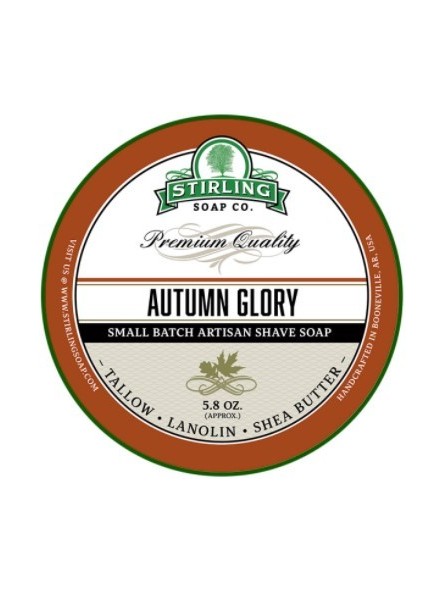 Jabón de Afeitar Autumm Glory Stirling Soap Co 170ml