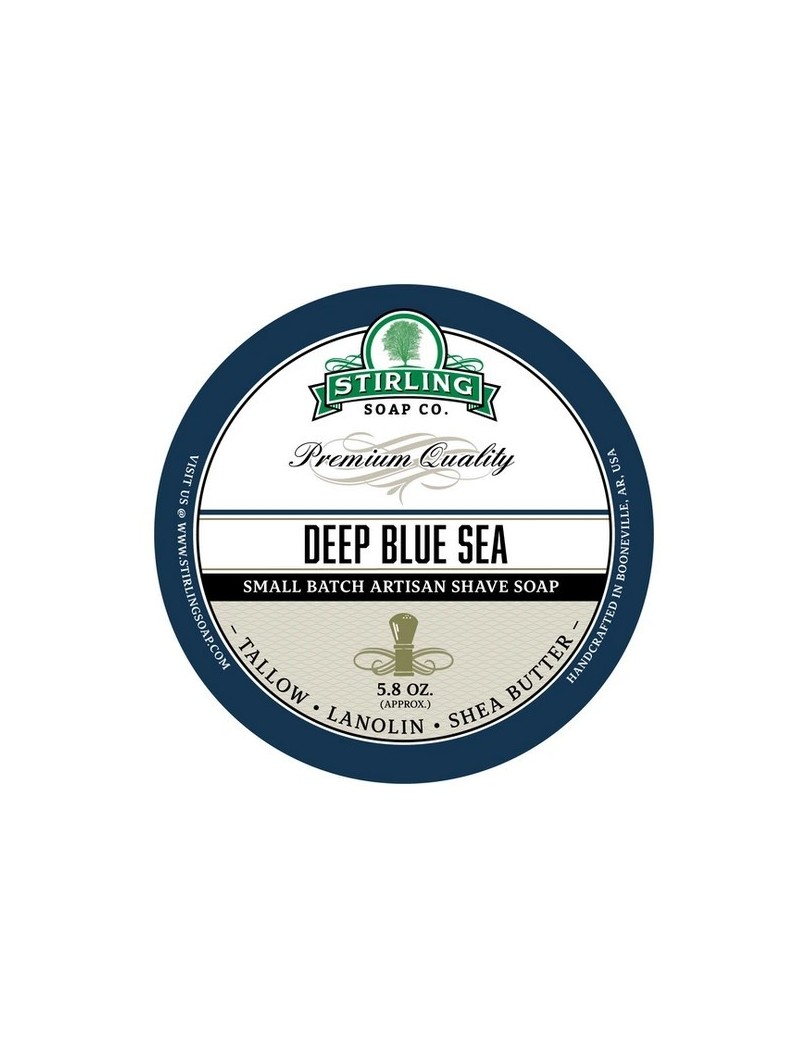 Jabón de Afeitar Deep Blue Sea Stirling Soap Co 170ml