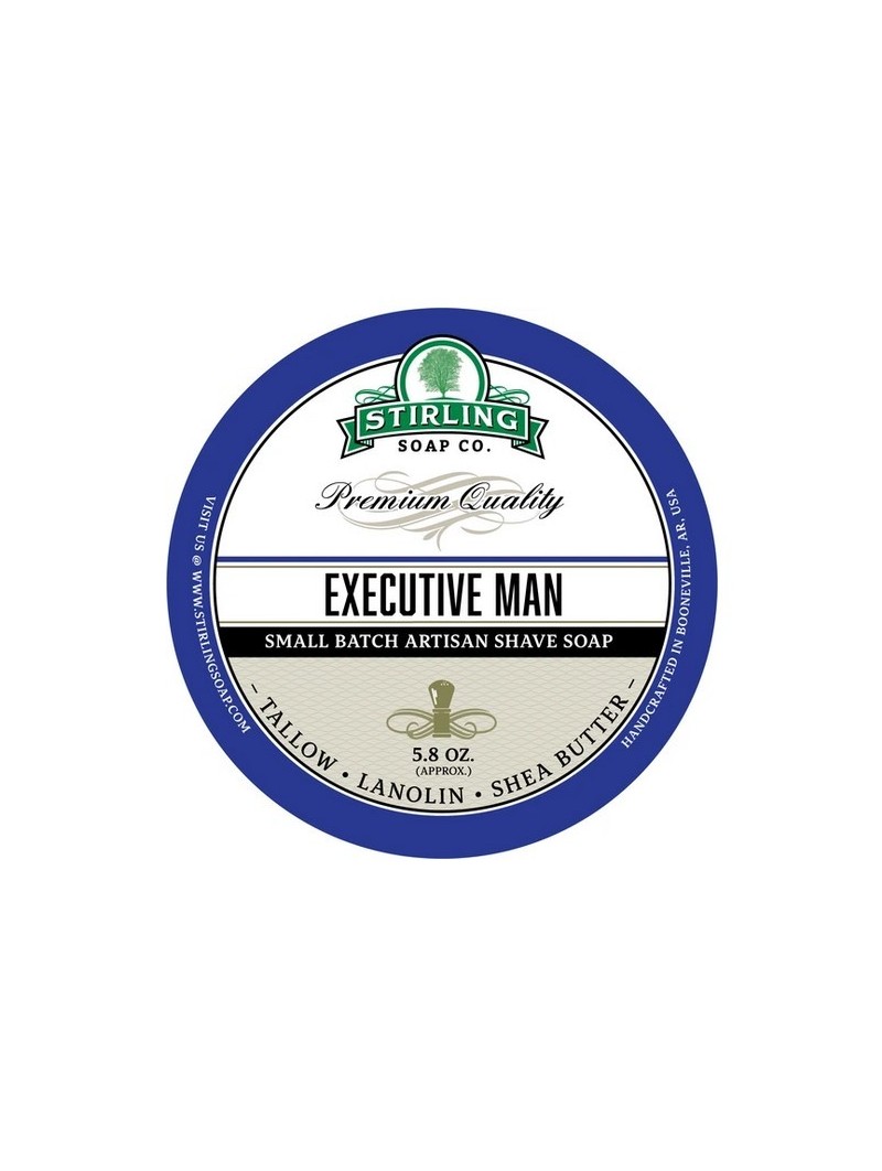 Stirling Soap Co Shaving Soap Executive Man 170ml