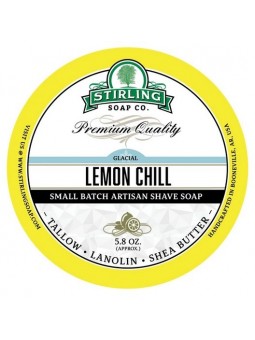 Stirling Soap Co Shaving Soap Glacial Lemon Chill 170ml