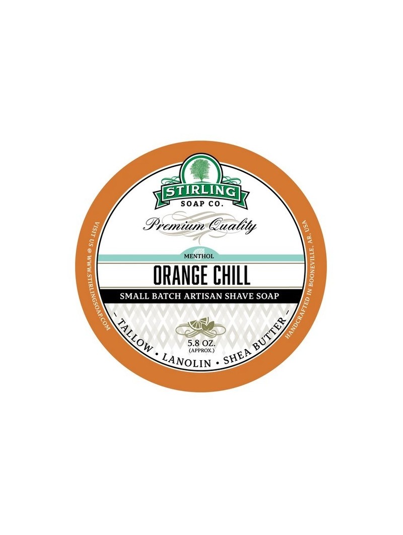 Jabón de Afeitar Orange Chill Stirling Soap Co 170ml