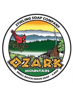 Jabón de Afeitar Ozark Mountain Stirling Soap Co 170ml