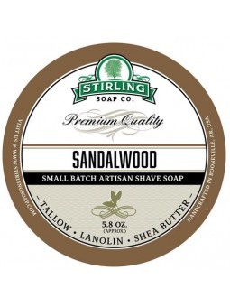 Jabón de Afeitar Sándalo Stirling Soap Co 170ml