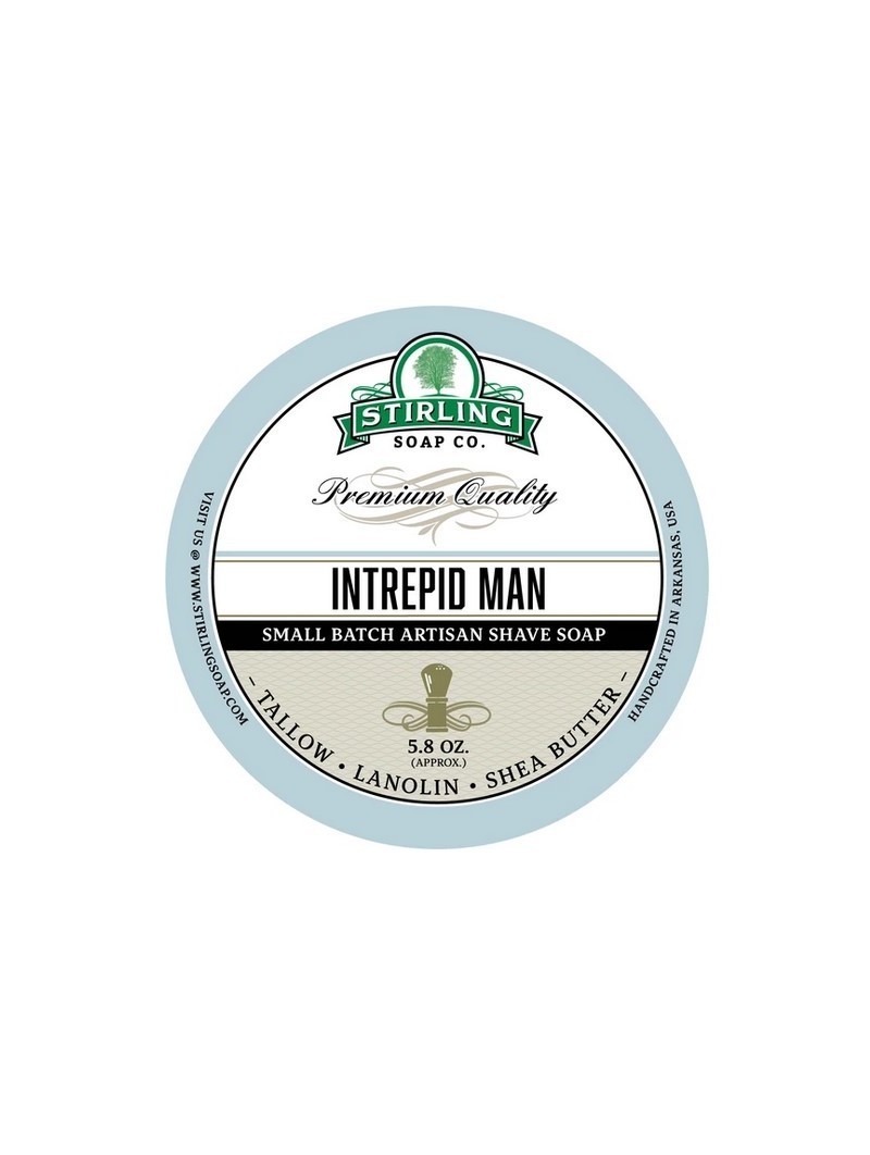 Jabón de Afeitar Intrepid Man Stirling Soap Co 170ml