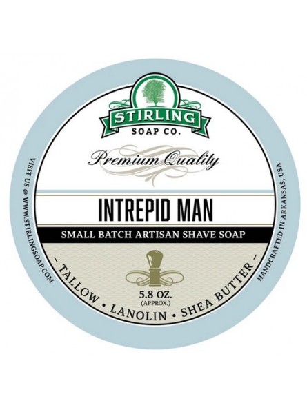 Jabón de Afeitar Intrepid Man Stirling Soap Co 170ml