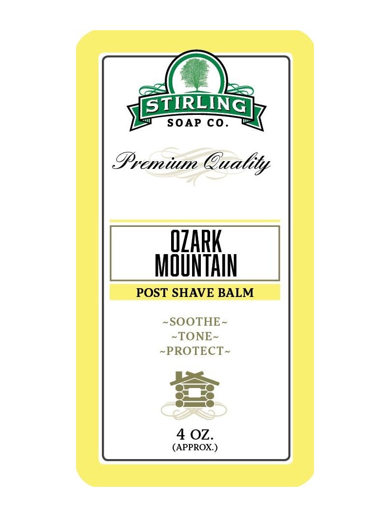 After Shave Bálsamo Ozark Mountain Stirling Soap Co 118ml