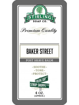 After Shave Bálsamo Baker Street Stirling Soap Co 118ml