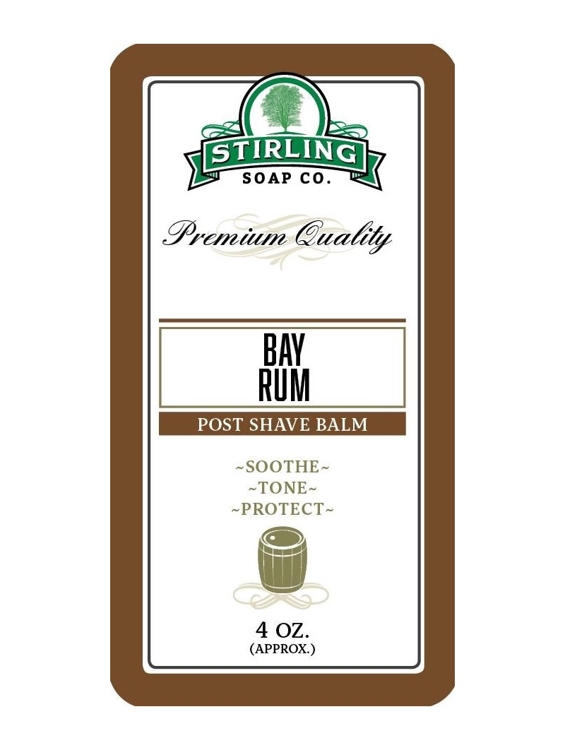 Stirling Soap Co Bay Rum After Shave Balm 118ml