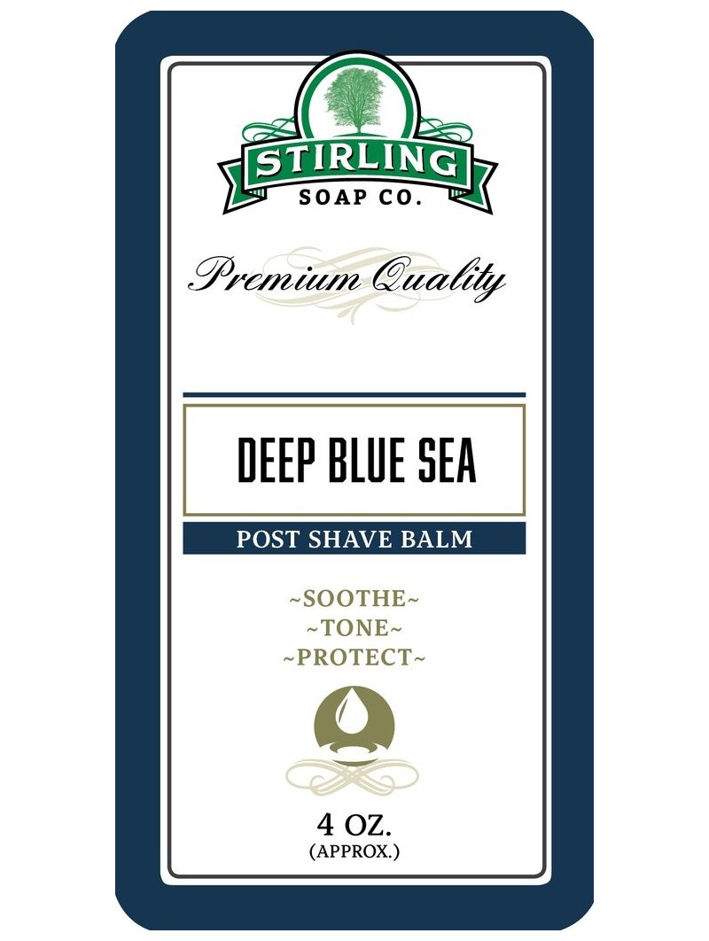 After Shave Bálsamo Deep Blue Sea Stirling Soap Co 118ml