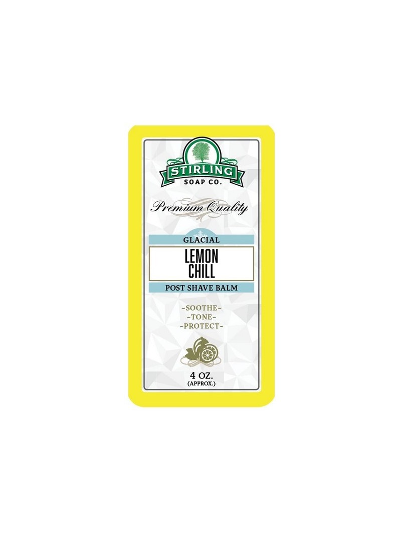 After Shave Bálsamo Glacial Lemon Chill Stirling Soap Co 118ml