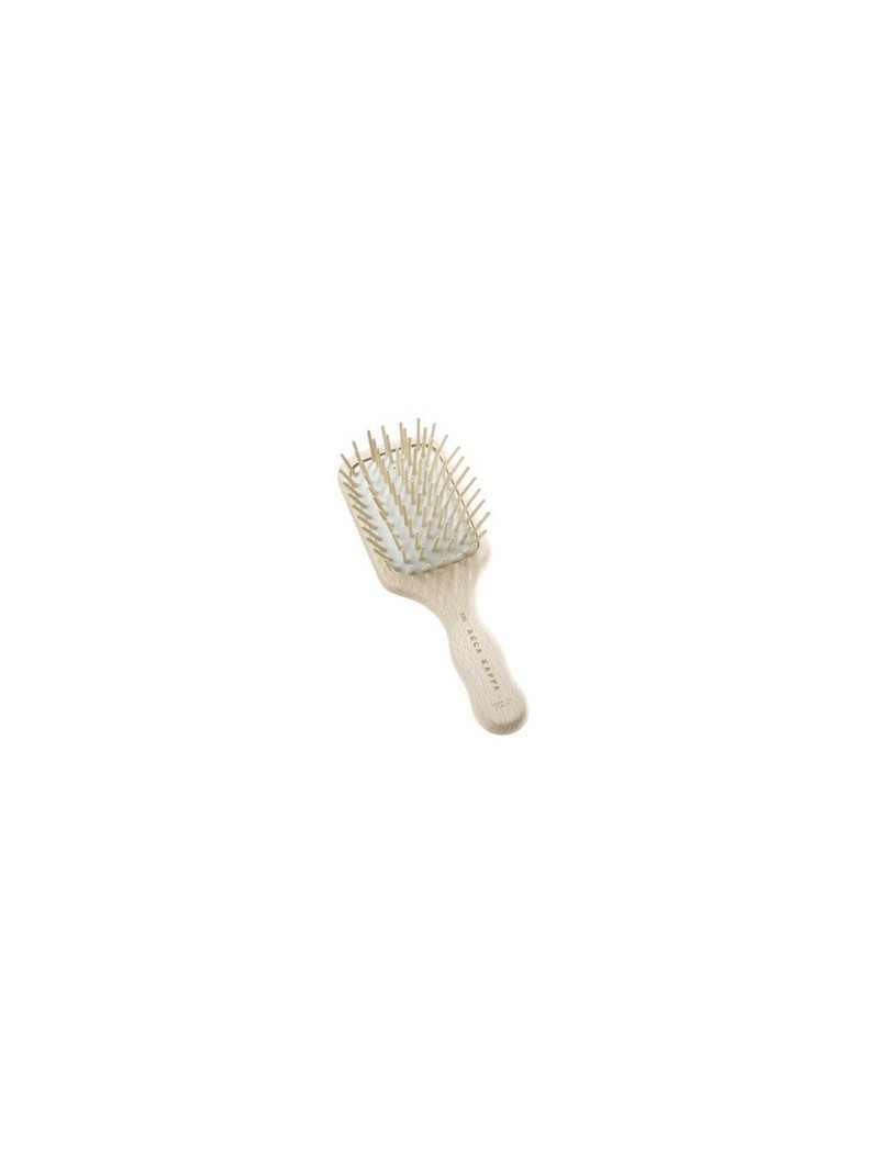 Acca Kappa Natura Beechwood Hairbrush travel-sized