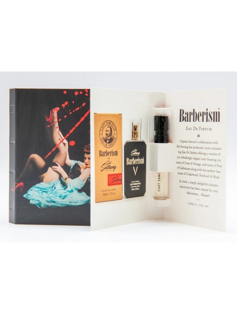 Muestra Eau de Parfum Barberism Captain Fawcett 2ml