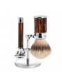 Mühle Traditional Shaving Set Silvertip Badger Shaving Brush & R103 Safety Razor