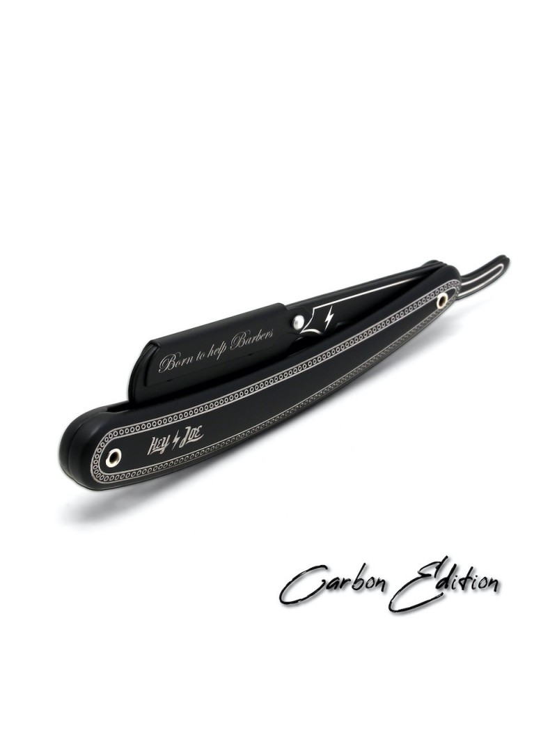 Hey Joe Carbon Edition Premium Classic Razor Silver