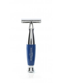 Edwin Jagger Chrome Safety Razor Blue