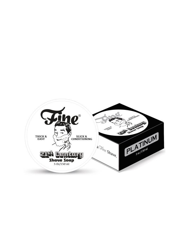 Fine Accoutrements Shaving Soap Platinum 150ml